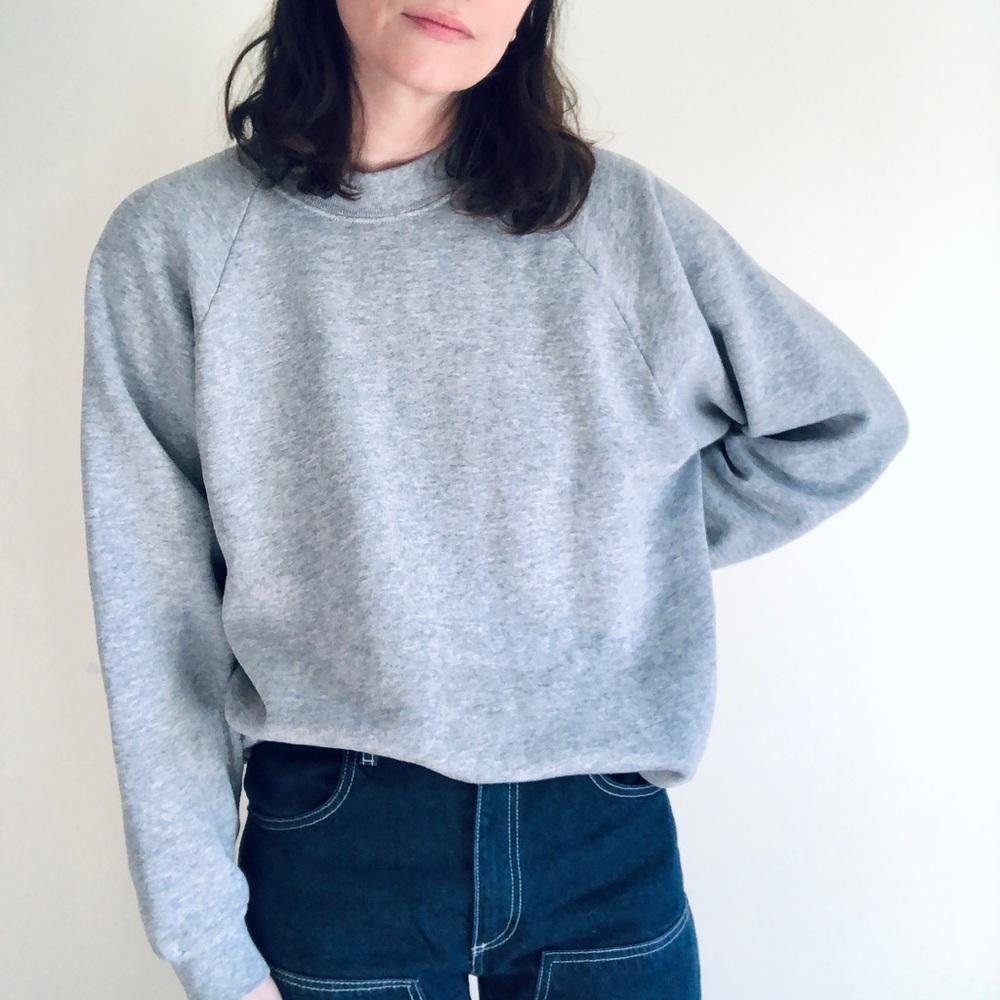 Vintage gray sweatshirt